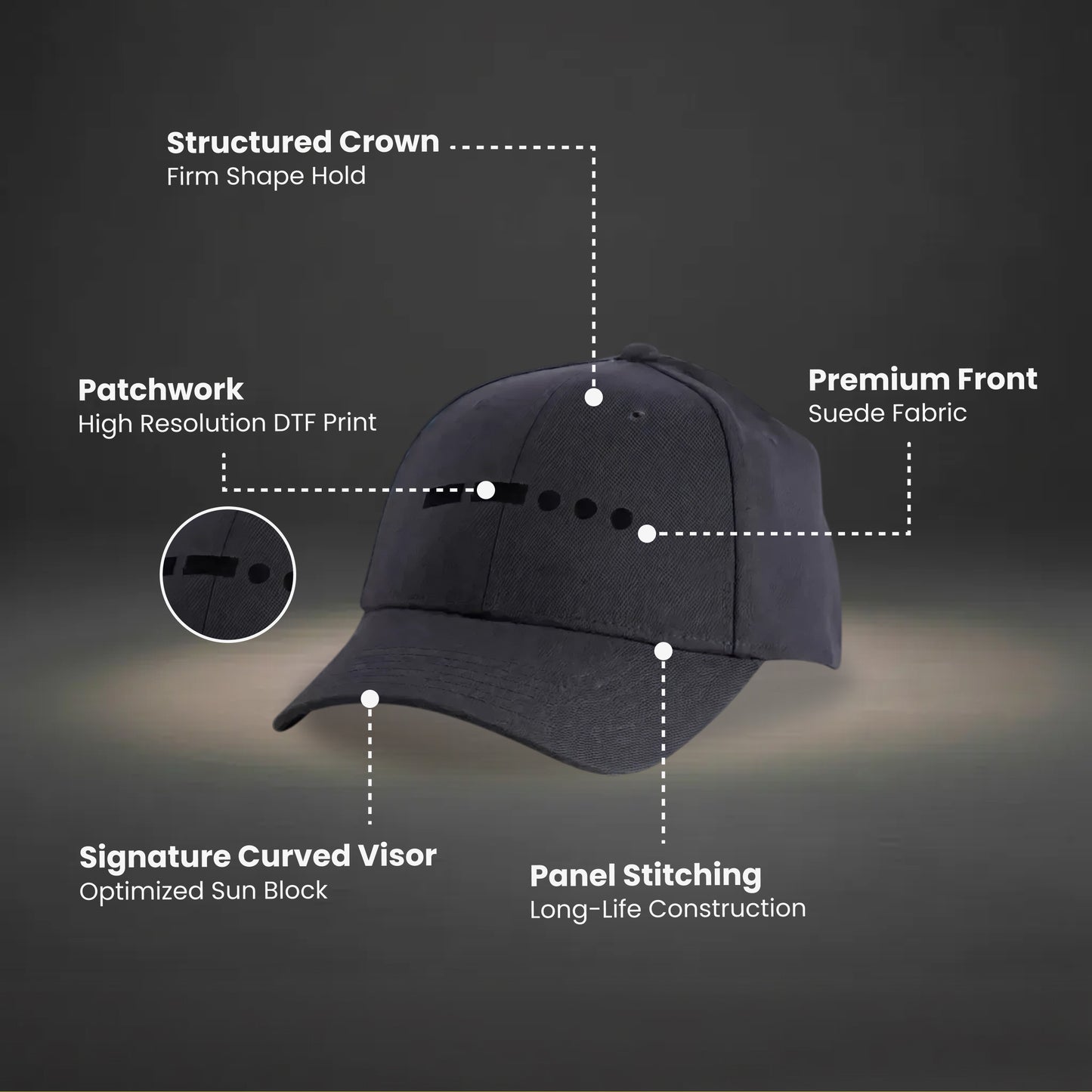 7 Morse Code-Grey Cap