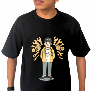 Mechanic Mood Graphic Tshirt