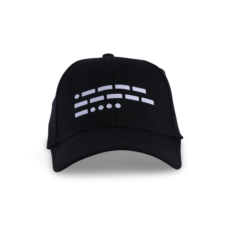 106 Morse Code-Black Cap