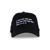 106 Morse Code-Black Cap