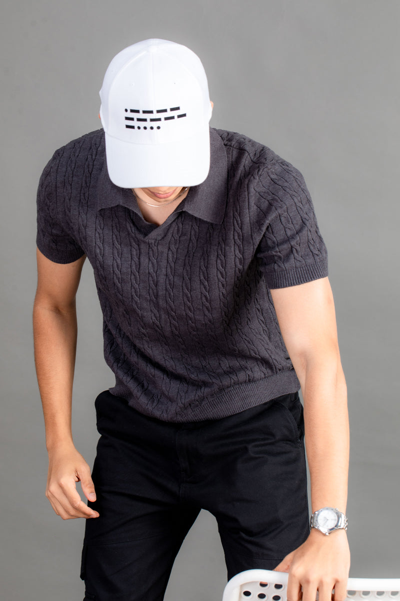 106-Morse-Code-White-Cap