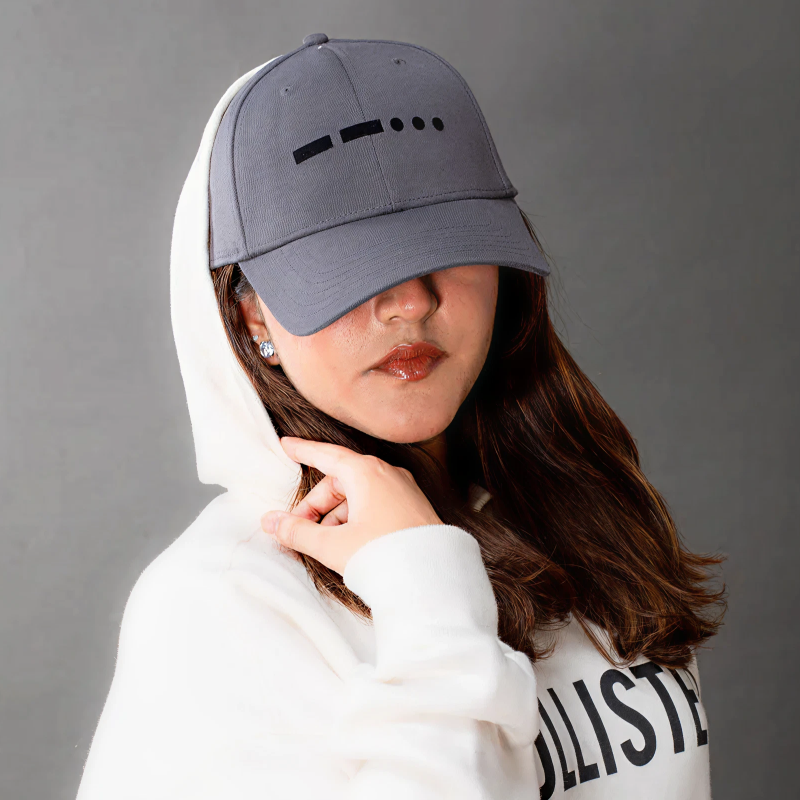 7 Morse Code-Grey Cap