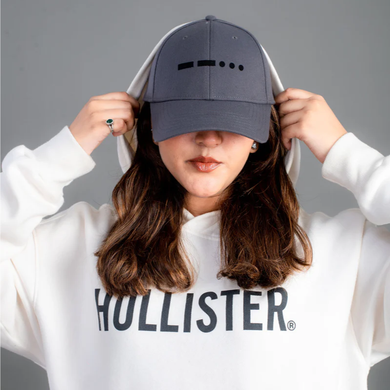 7 Morse Code-Grey Cap