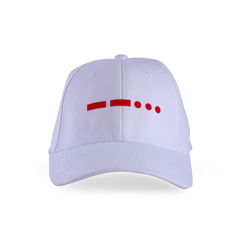 7 Morse Code-Red Cap