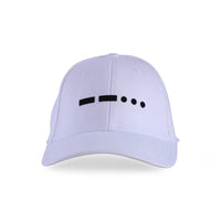 7 Morse Code-White Cap
