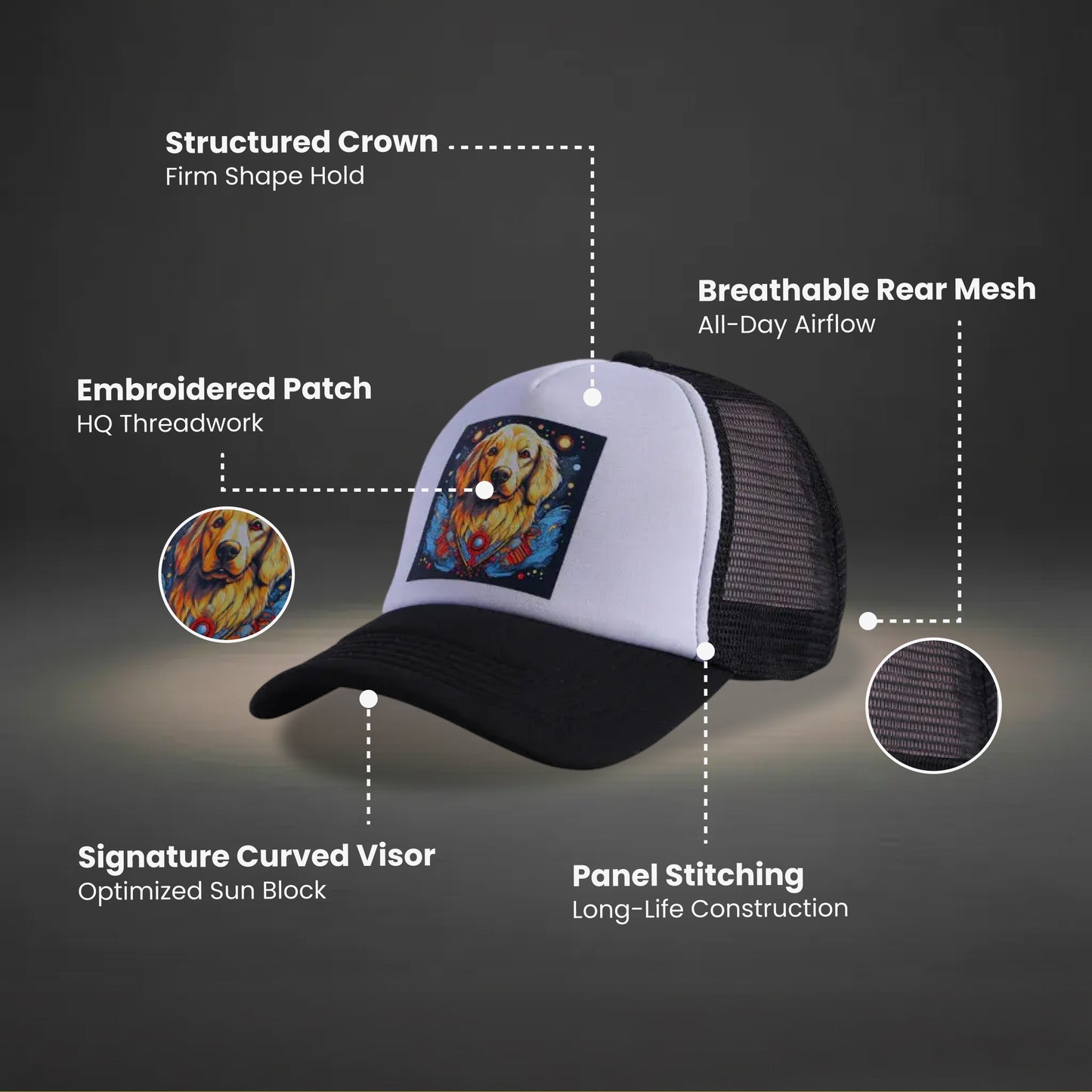 Cosmic Retriever Cap