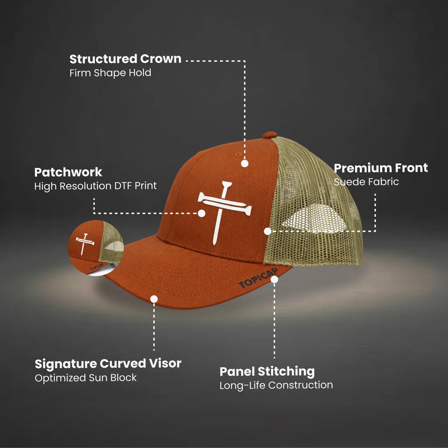 Crosshair Trucker Cap