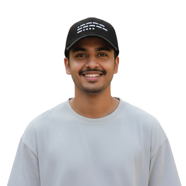 106 Morse Code-Black Cap