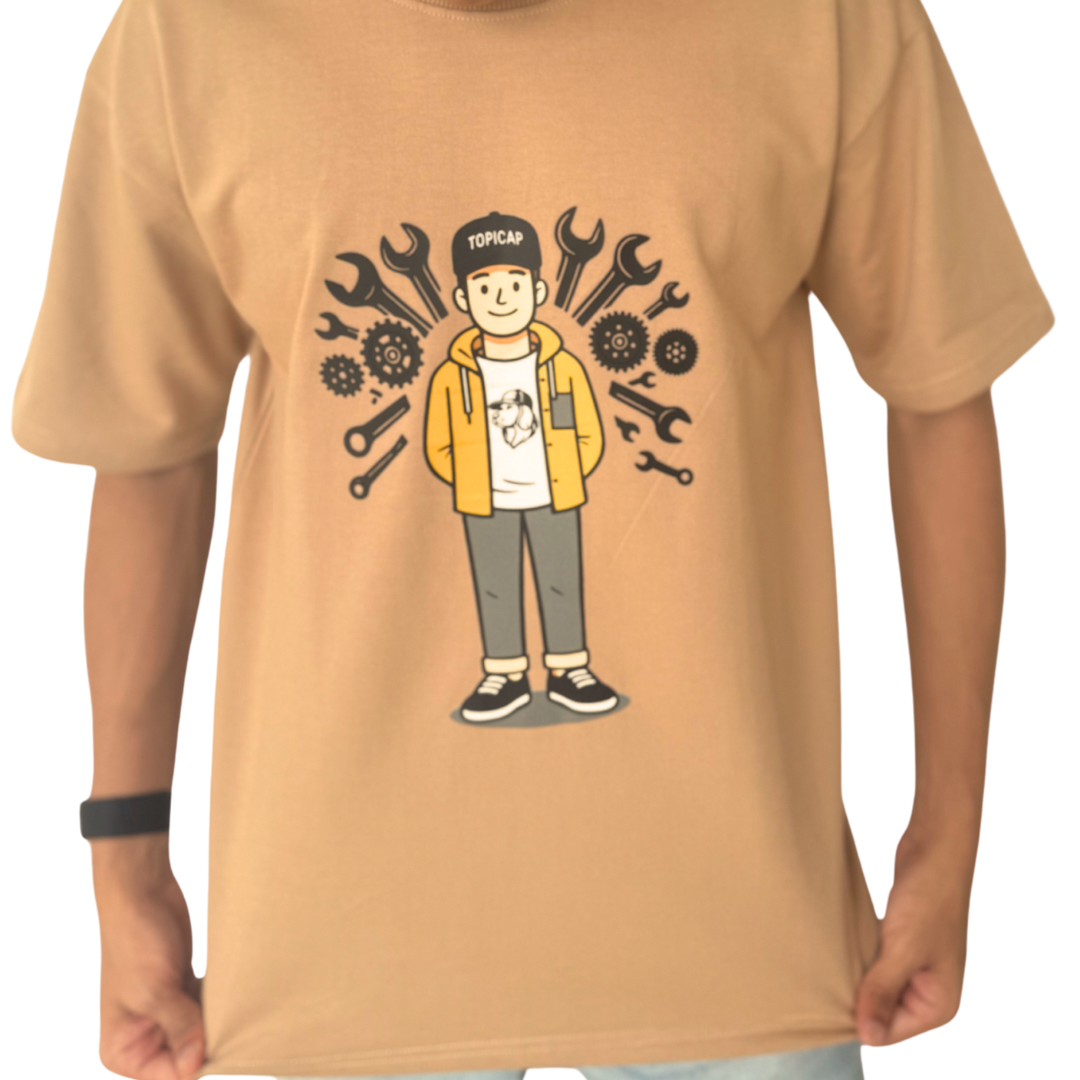 Mechanic Mood Graphic Tshirt