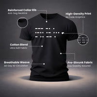 Morse code for a Reason Tshirt