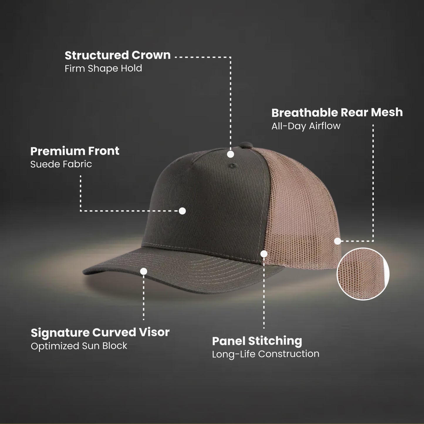 Olive Crest Cap