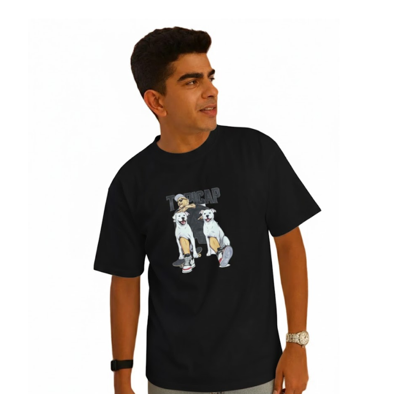 Twin Paws Skater Tee